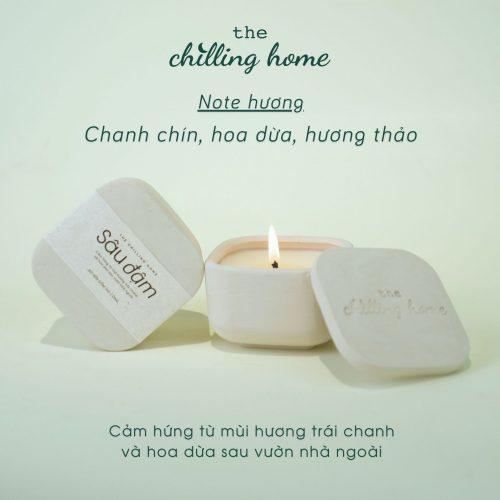Nến Thơm Sâu Đậm - BST Nến Gốm Thủ Công The Chilling Home